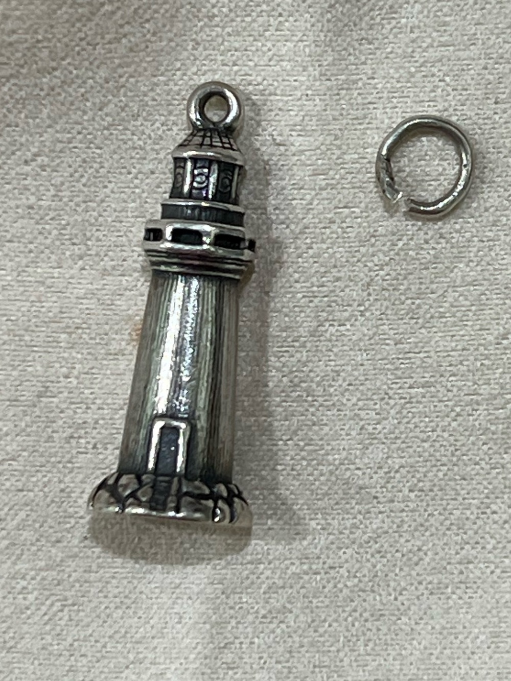 Rare James Avery lighthouse charm